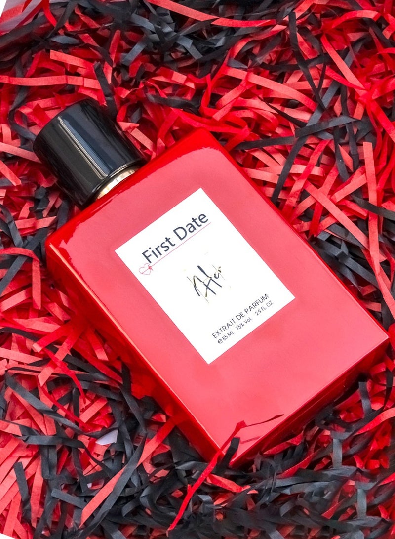 Linea De Bella First Date Her Romantic Valentine’s Gift Perfume for Women with Pink Grapefruit, Orchid & Vanilla | Long-Lasting Floral Fruity Fragrance 85ml - Image 2